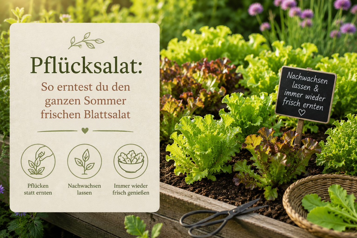 Cut-and-come-again lettuce: fresh leaves all summer long