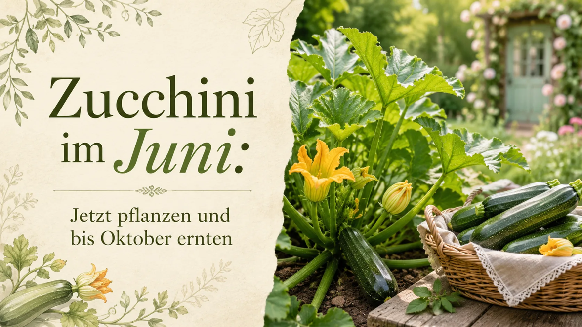 Zucchini in June: Plant now, harvest into October